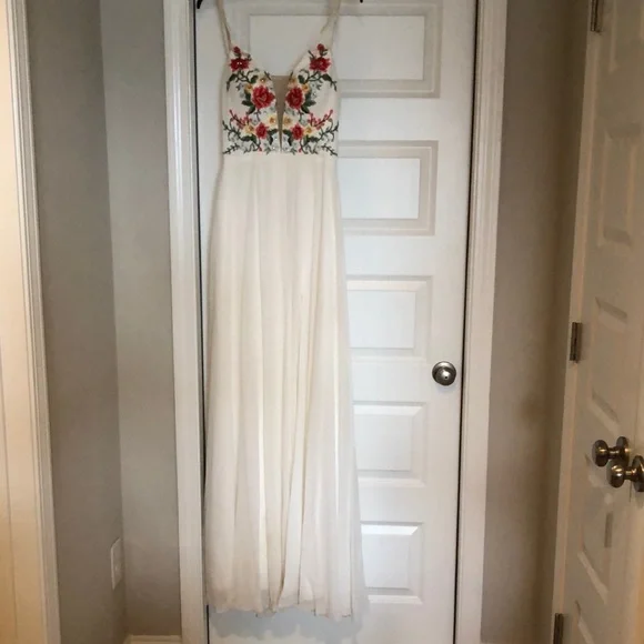 Floral print prom/ homecoming dress - Picture 2 of 10